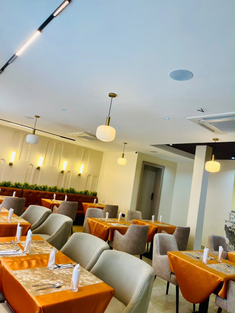 Dining at Wesley Hotels, Benin City