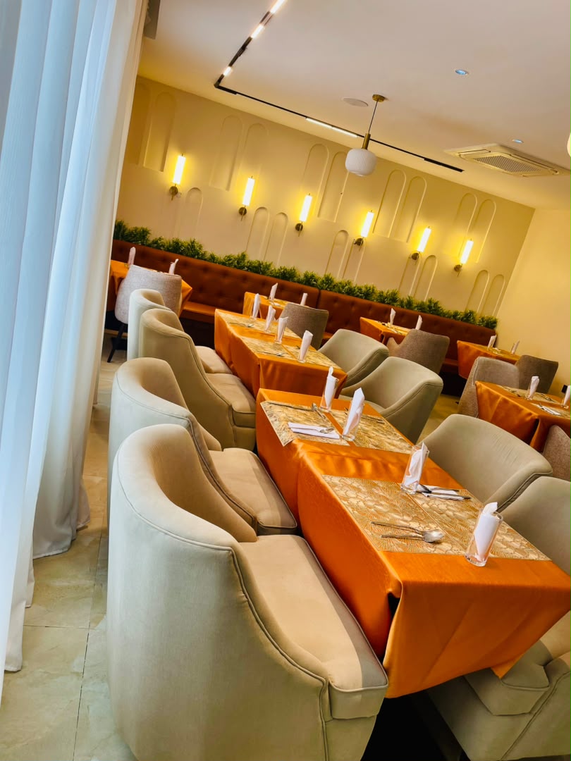 Dining at Wesley Hotels, Benin City